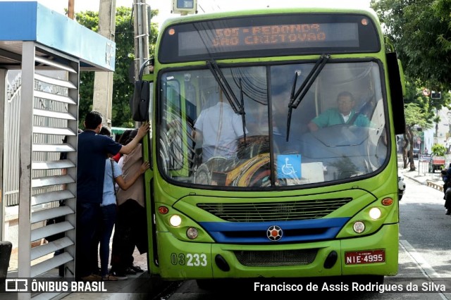 EMTRACOL - Empresa de Transportes Coletivos 03233 na cidade de Teresina, Piauí, Brasil, por Francisco de Assis Rodrigues da Silva. Número da foto: #7323268.