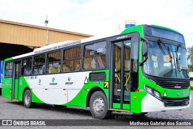 VB Transportes e Turismo 3302 na cidade de Campinas, São Paulo, Brasil, por Matheus Gabriel dos Santos. Número da foto: #7325571.