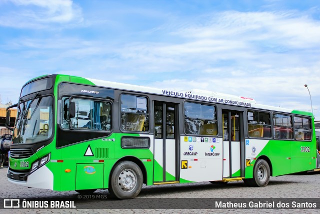 VB Transportes e Turismo 3302 na cidade de Campinas, São Paulo, Brasil, por Matheus Gabriel dos Santos. ID da foto: 7325535.