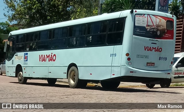 Empresa de Transporte Coletivo Viamão 8119 na cidade de Viamão, Rio Grande do Sul, Brasil, por Max Ramos. ID da foto: 7322998.