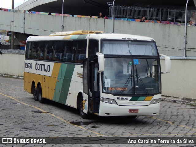 Empresa Gontijo de Transportes 12690 na cidade de Belo Horizonte, Minas Gerais, Brasil, por Ana Carolina Ferreira da Silva. Número da foto: #7325701.
