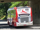 Itajaí Transportes Coletivos 2058 na cidade de Campinas, São Paulo, Brasil, por Julio Medeiros. Número da foto: #:id.