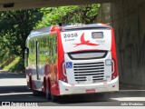 Itajaí Transportes Coletivos 2058 na cidade de Campinas, São Paulo, Brasil, por Julio Medeiros. ID da foto: :id.