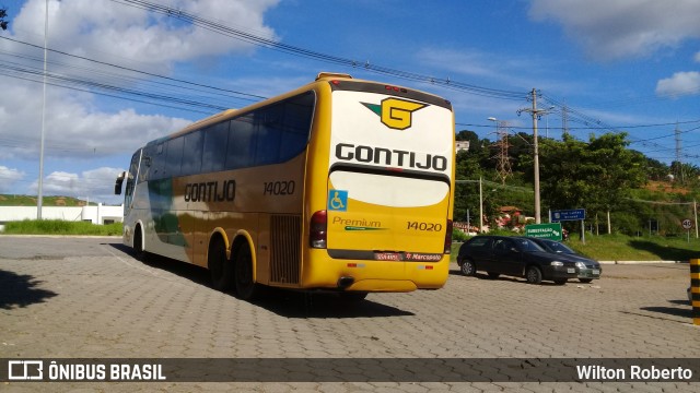 Empresa Gontijo de Transportes 14020 na cidade de Governador Valadares, Minas Gerais, Brasil, por Wilton Roberto. ID da foto: 7329532.