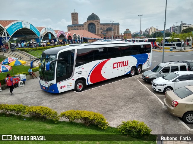 CMW Transportes 1174 na cidade de Aparecida, São Paulo, Brasil, por Rubens  Faria. Número da foto: #7328910.