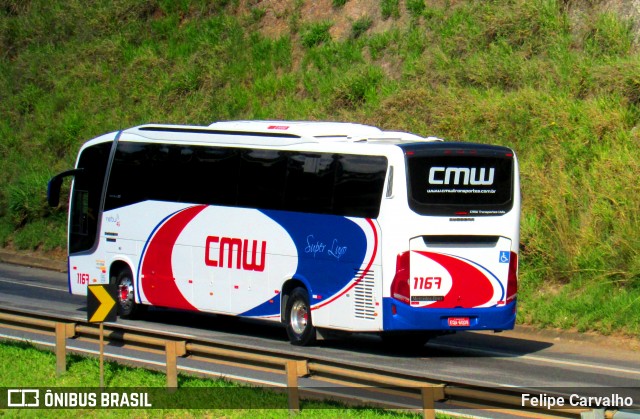 CMW Transportes 1167 na cidade de Atibaia, São Paulo, Brasil, por Felipe Carvalho. Número da foto: #7329027.