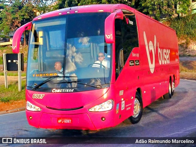 Cometinha - Viação Marvin 6087 na cidade de Belo Horizonte, Minas Gerais, Brasil, por Adão Raimundo Marcelino. ID da foto: 7328840.