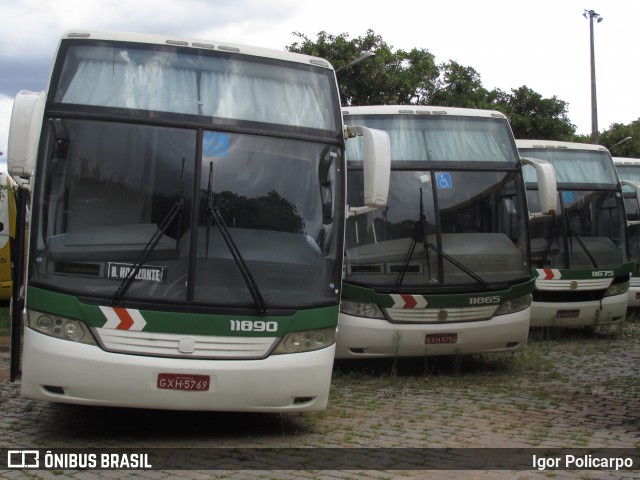 Empresa Gontijo de Transportes 11890 na cidade de Belo Horizonte, Minas Gerais, Brasil, por Igor Policarpo. ID da foto: 7327764.