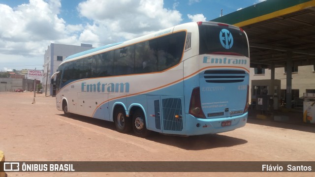 Emtram 4180 na cidade de Barra da Estiva, Bahia, Brasil, por Flávio  Santos. Número da foto: #7326703.