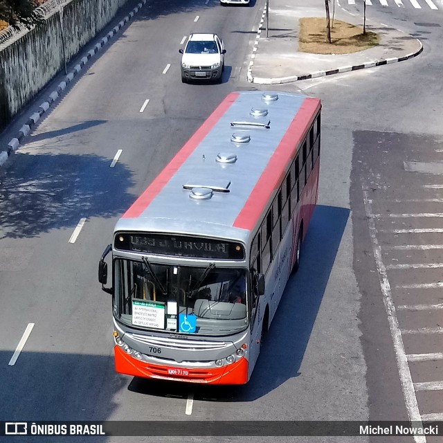 Viação Osasco 706 na cidade de Osasco, São Paulo, Brasil, por Michel Nowacki. Número da foto: #7329492.