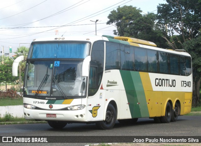 Empresa Gontijo de Transportes 17340 na cidade de Teresina, Piauí, Brasil, por Joao Paulo Nascimento Silva. ID da foto: 7328531.