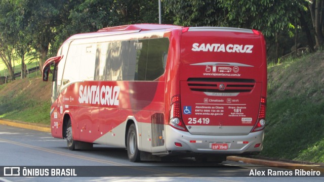 Viação Santa Cruz 25419 na cidade de Aparecida, São Paulo, Brasil, por Alex Ramos Ribeiro. Número da foto: #7329260.