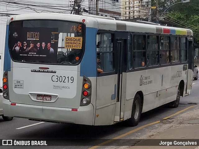 Transportes Futuro C30219 na cidade de Rio de Janeiro, Rio de Janeiro, Brasil, por Jorge Gonçalves. ID da foto: 7329441.