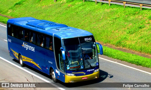 Expresso Angrense 8542 na cidade de Atibaia, São Paulo, Brasil, por Felipe Carvalho. Número da foto: #7328766.