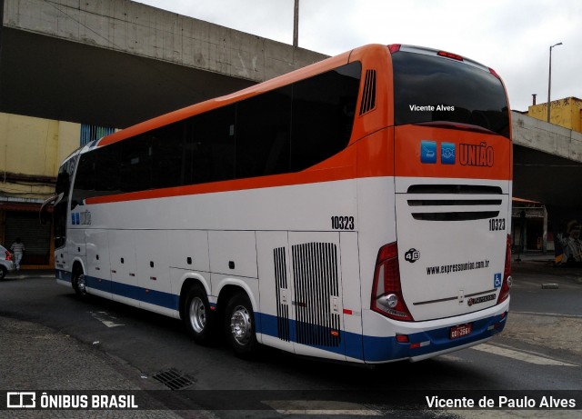 Expresso União 10323 na cidade de Belo Horizonte, Minas Gerais, Brasil, por Vicente de Paulo Alves. Número da foto: #7329344.