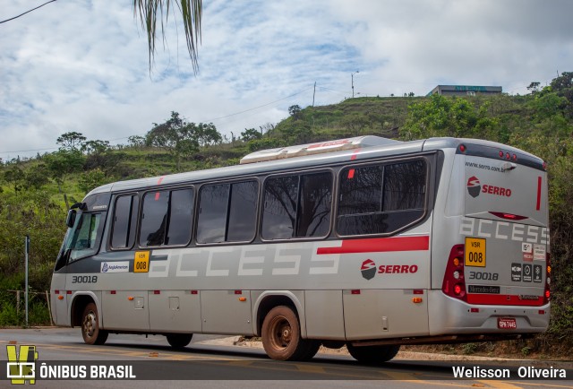 Viação Serro 30018 na cidade de Conceição do Mato Dentro, Minas Gerais, Brasil, por Welisson  Oliveira. Número da foto: #7327678.