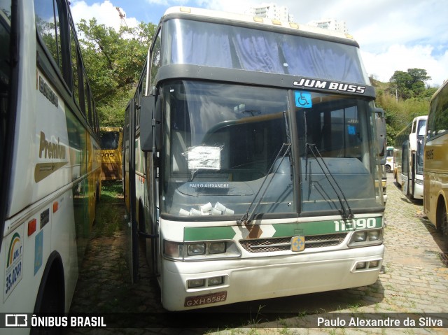 Empresa Gontijo de Transportes 11390 na cidade de Belo Horizonte, Minas Gerais, Brasil, por Paulo Alexandre da Silva. ID da foto: 7327436.