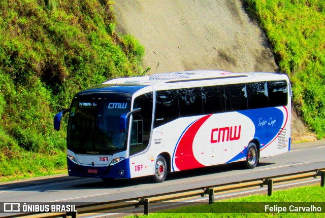 CMW Transportes 1167 na cidade de Atibaia, São Paulo, Brasil, por Felipe Carvalho. Número da foto: #7329042.