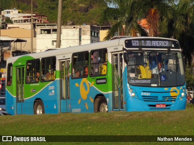 Unimar Transportes 24081 na cidade de Vitória, Espírito Santo, Brasil, por Nathan Mendes. ID da foto: 7328793.