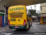 Viação Sandra 2000 na cidade de Belo Horizonte, Minas Gerais, Brasil, por Vicente de Paulo Alves. ID da foto: :id.