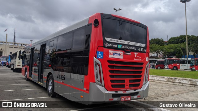 Express Transportes Urbanos Ltda 4 8335 na cidade de São Paulo, São Paulo, Brasil, por Gustavo Oliveira. Número da foto: #7331795.