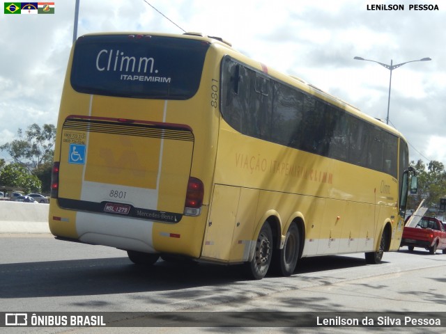 Viação Itapemirim 8801 na cidade de Caruaru, Pernambuco, Brasil, por Lenilson da Silva Pessoa. Número da foto: #7332781.