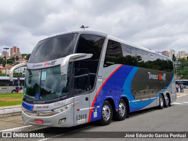 Trans Wolff Transportes e Turismo 12018 na cidade de São Paulo, São Paulo, Brasil, por José Eduardo Garcia Pontual. Número da foto: #7332197.