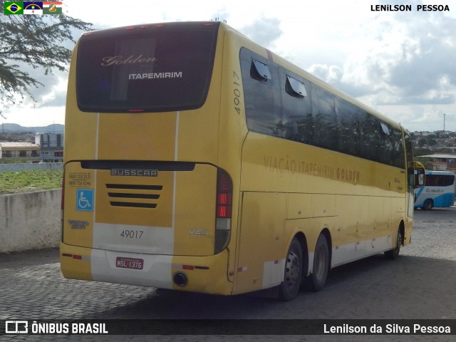 Viação Itapemirim 49017 na cidade de Caruaru, Pernambuco, Brasil, por Lenilson da Silva Pessoa. Número da foto: #7332730.