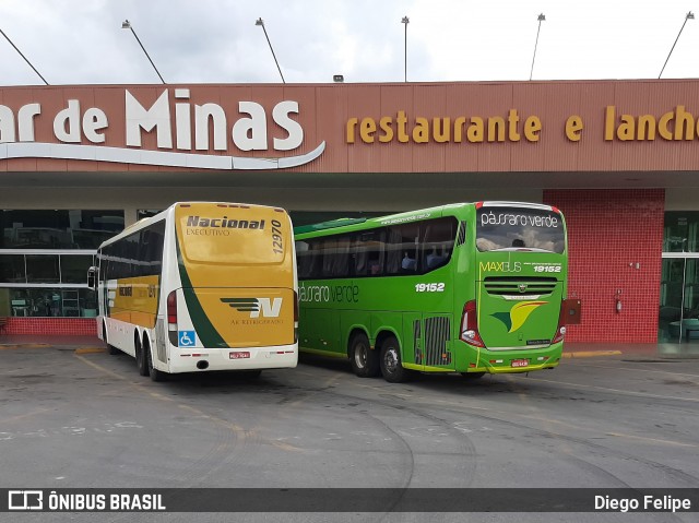 Viação Nacional 12970 na cidade de Formiga, Minas Gerais, Brasil, por Diego Felipe. Número da foto: #7329723.