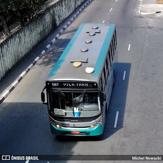 Auto Viação Urubupungá 00306 na cidade de Osasco, São Paulo, Brasil, por Michel Nowacki. Número da foto: #7332972.