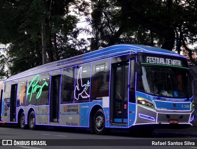 Viação Paratodos > São Jorge > Metropolitana São Paulo > Mobibrasil 6 3168 na cidade de São Paulo, São Paulo, Brasil, por Rafael Santos Silva. Número da foto: #7329711.