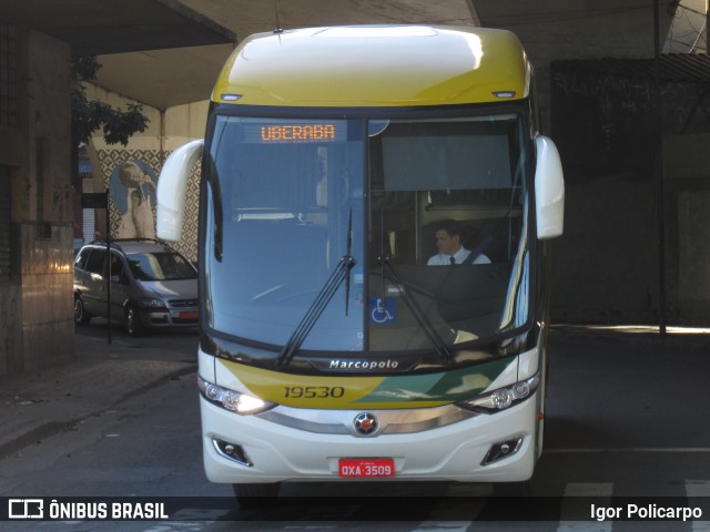 Empresa Gontijo de Transportes 19530 na cidade de Belo Horizonte, Minas Gerais, Brasil, por Igor Policarpo. ID da foto: 7332215.