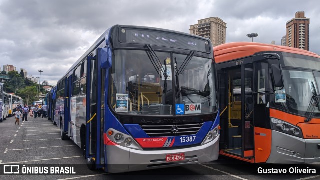 Viação Miracatiba 15.387 na cidade de São Paulo, São Paulo, Brasil, por Gustavo Oliveira. Número da foto: #7331482.