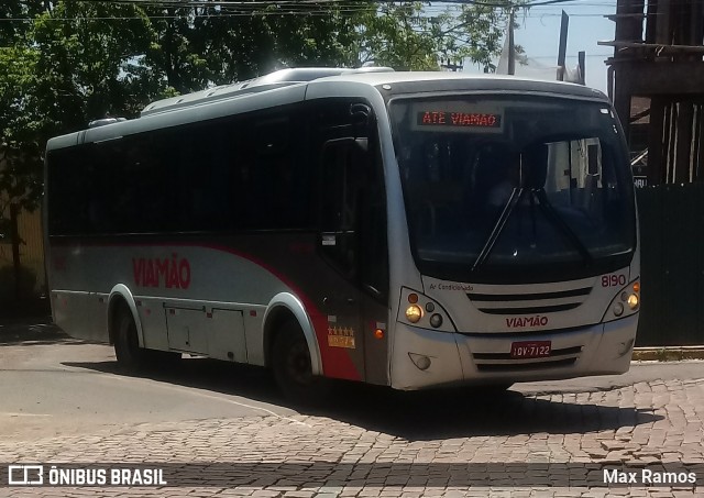 Empresa de Transporte Coletivo Viamão 8190 na cidade de Viamão, Rio Grande do Sul, Brasil, por Max Ramos. ID da foto: 7331213.