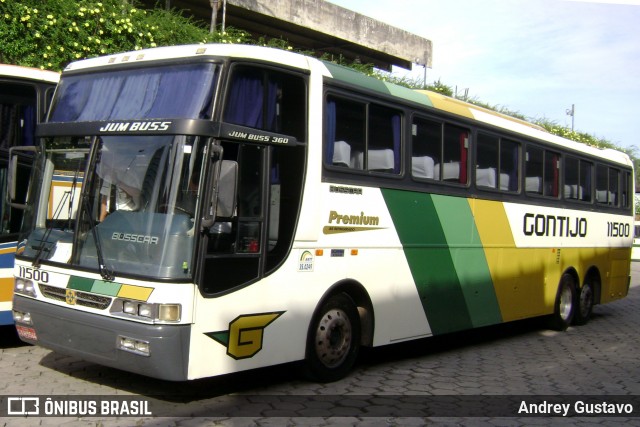 Empresa Gontijo de Transportes 11500 na cidade de Belo Horizonte, Minas Gerais, Brasil, por Andrey Gustavo. Número da foto: #7331250.