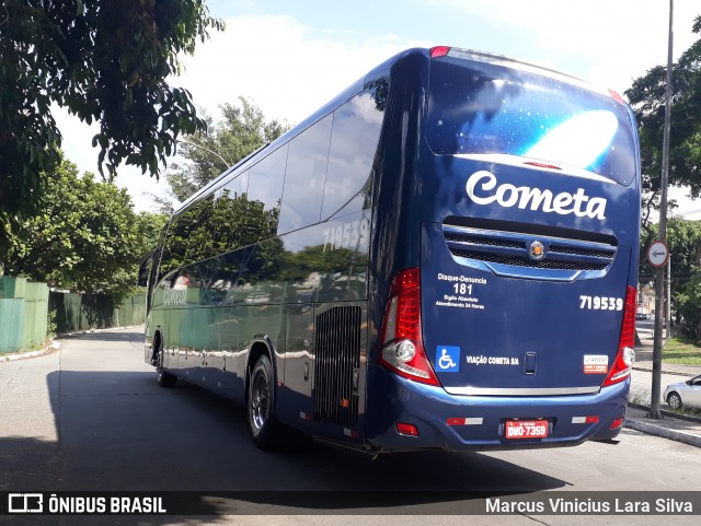 Viação Cometa 719539 na cidade de São Paulo, São Paulo, Brasil, por Marcus Vinicius Lara Silva. Número da foto: #7331350.