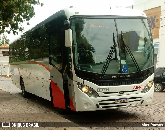 Empresa de Transporte Coletivo Viamão 8378 na cidade de Viamão, Rio Grande do Sul, Brasil, por Max Ramos. ID da foto: 7330830.