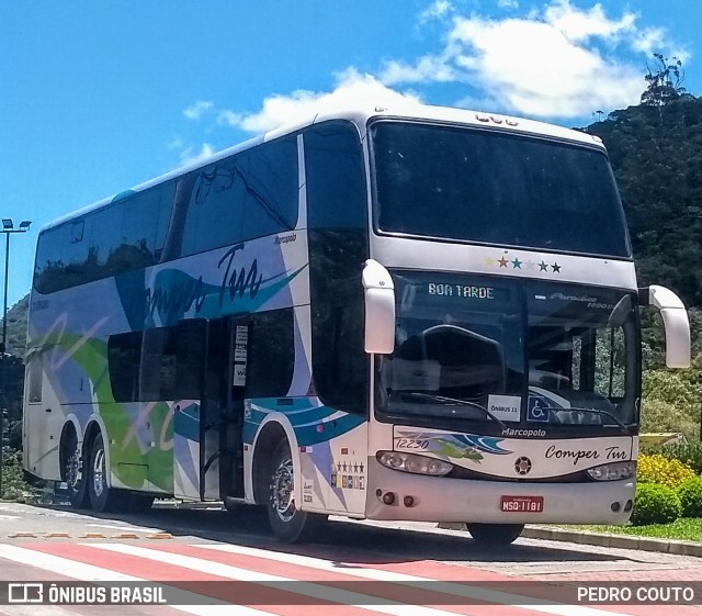 ComperTur Transportes Turísticos 12230 na cidade de Teresópolis, Rio de Janeiro, Brasil, por PEDRO COUTO. Número da foto: #7330658.