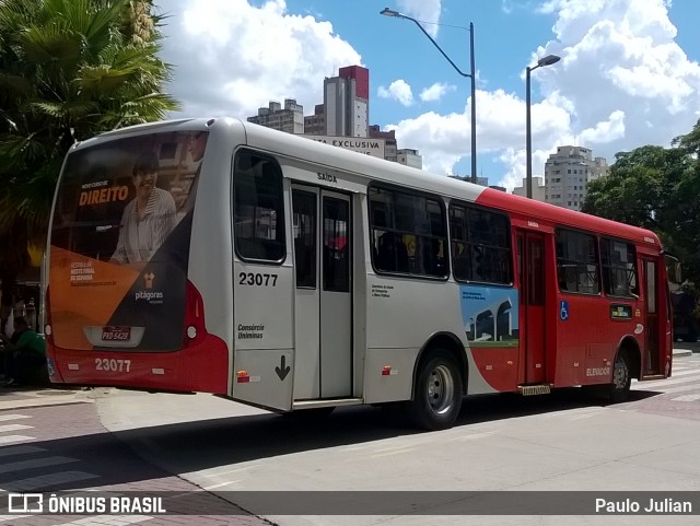 Laguna Auto Ônibus 23077 na cidade de Belo Horizonte, Minas Gerais, Brasil, por Paulo Julian. ID da foto: 7330333.