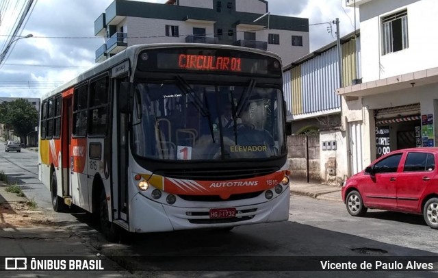 Autotrans > Turilessa 1815 na cidade de Itaúna, Minas Gerais, Brasil, por Vicente de Paulo Alves. ID da foto: 7334411.