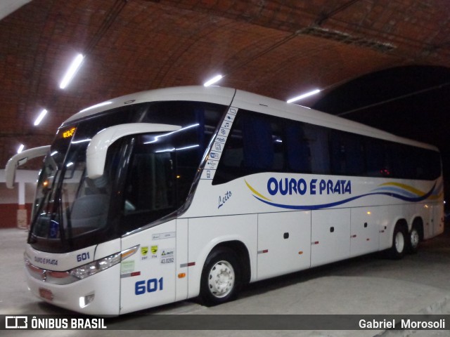 Viação Ouro e Prata 601 na cidade de Santana do Livramento, Rio Grande do Sul, Brasil, por Gabriel  Morosoli. Número da foto: #7334863.