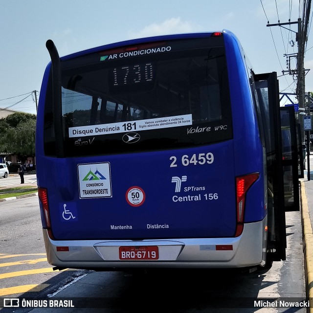 Transcooper > Norte Buss 2 6459 na cidade de São Paulo, São Paulo, Brasil, por Michel Nowacki. ID da foto: 7335789.