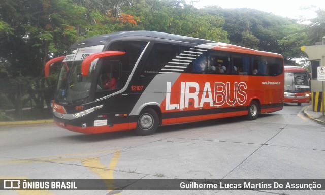 Lirabus 12107 na cidade de São Paulo, São Paulo, Brasil, por Guilherme Lucas Martins De Assunção. ID da foto: 7333488.