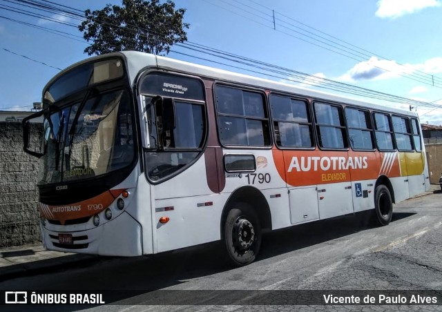 Autotrans > Turilessa 1790 na cidade de Itaúna, Minas Gerais, Brasil, por Vicente de Paulo Alves. Número da foto: #7334295.