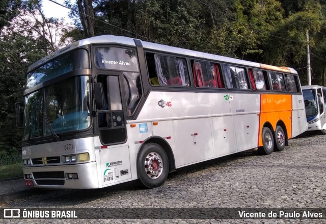 Ônibus Particulares 6771 na cidade de Belo Horizonte, Minas Gerais, Brasil, por Vicente de Paulo Alves. ID da foto: 7334567.