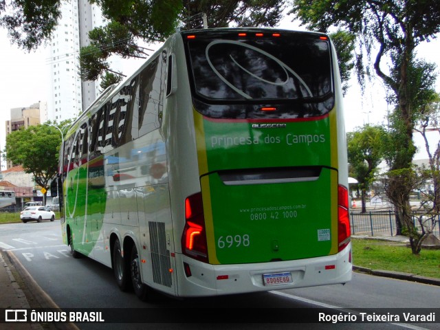 Expresso Princesa dos Campos 6998 na cidade de Curitiba, Paraná, Brasil, por Rogério Teixeira Varadi. Número da foto: #7334706.