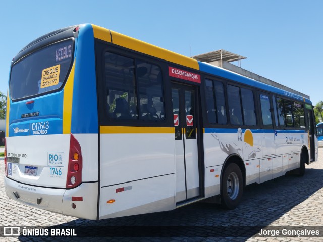 Viação Redentor C47643 na cidade de Rio de Janeiro, Rio de Janeiro, Brasil, por Jorge Gonçalves. Número da foto: #7333589.