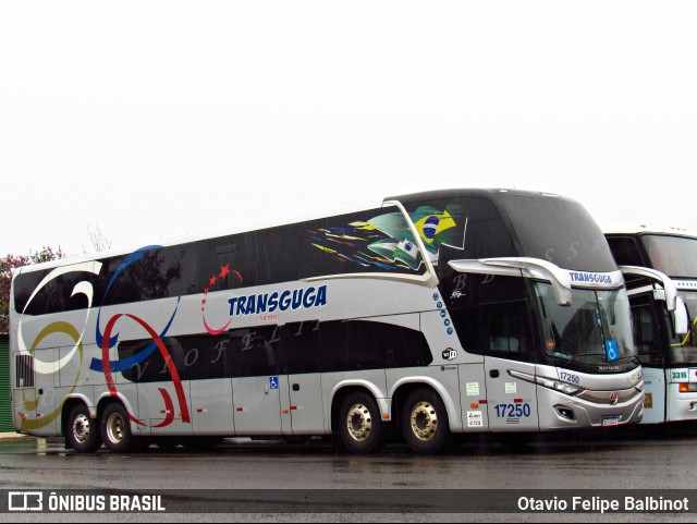 Transguga Transportes e Turismo 17250 na cidade de Cascavel, Paraná, Brasil, por Otavio Felipe Balbinot. ID da foto: 7335361.