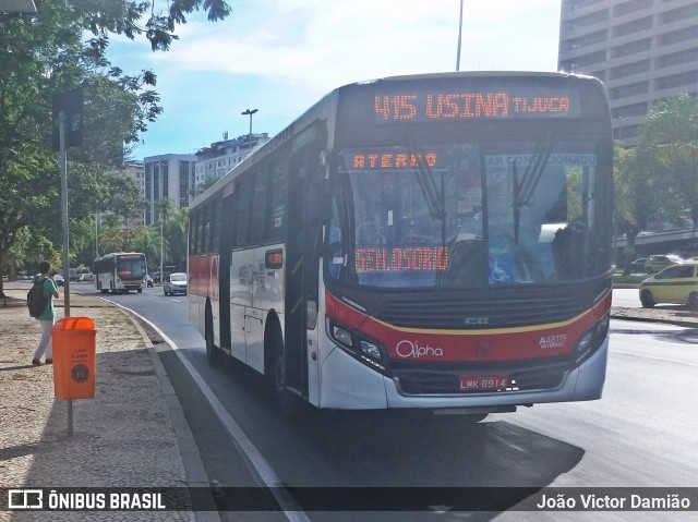 Auto Viação Alpha A48119 na cidade de Rio de Janeiro, Rio de Janeiro, Brasil, por João Victor Damião. Número da foto: #7333842.