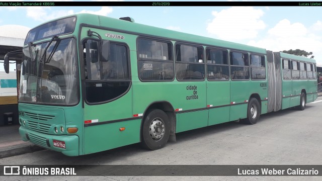 Viação Tamandaré KB696 na cidade de Curitiba, Paraná, Brasil, por Lucas Weber Calizario. Número da foto: #7333315.